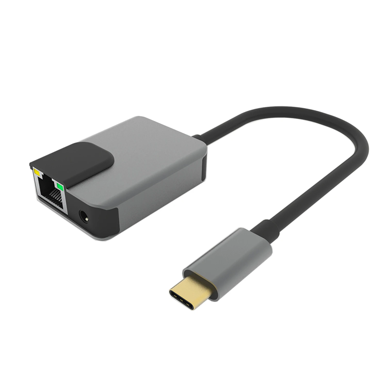 New USB Type C to RJ45 Audio cable AV Adapter for Laptop