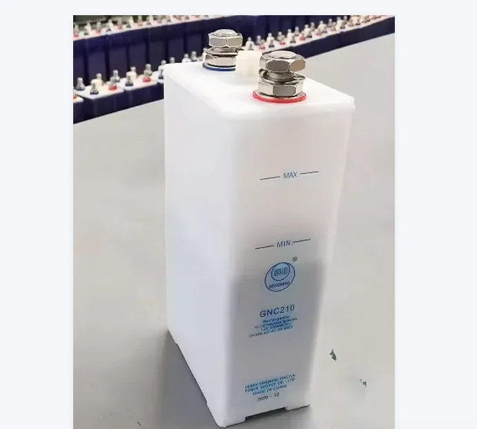 Стандартный спеченный никель-кадмиевый аккумулятор IEC60623 высшего типа 1 2 В GNC210Ah для запуска двигателя KPX210Ah