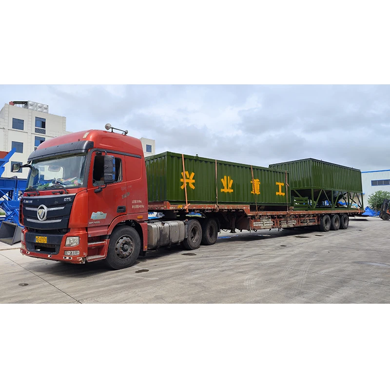 Portable Square Cement Silo Stackable Tank Cement Silo 30t 50t 60t 80t 100t 200t Horizontal Cement Silo
