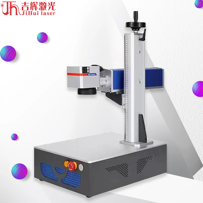 20W 30W mini desktop jewelry fiber laser marking machine for stainless steel metal plastic