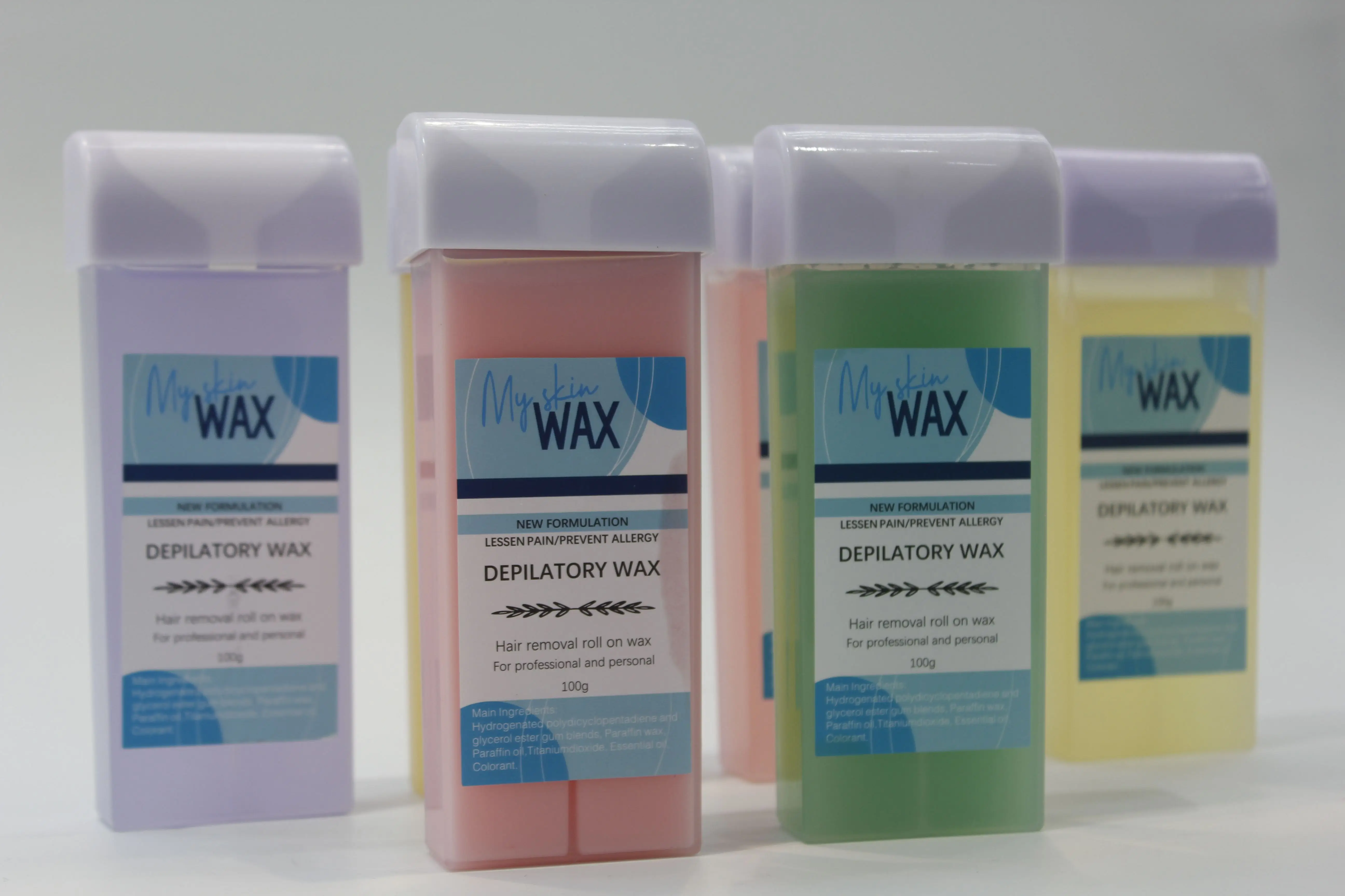 Roll on Wax, Roll-on Depilatory Wax Heater, Wax Roller Machine Wax Cartridge Heater Women Hair Accessories Kit Waxjet Kit