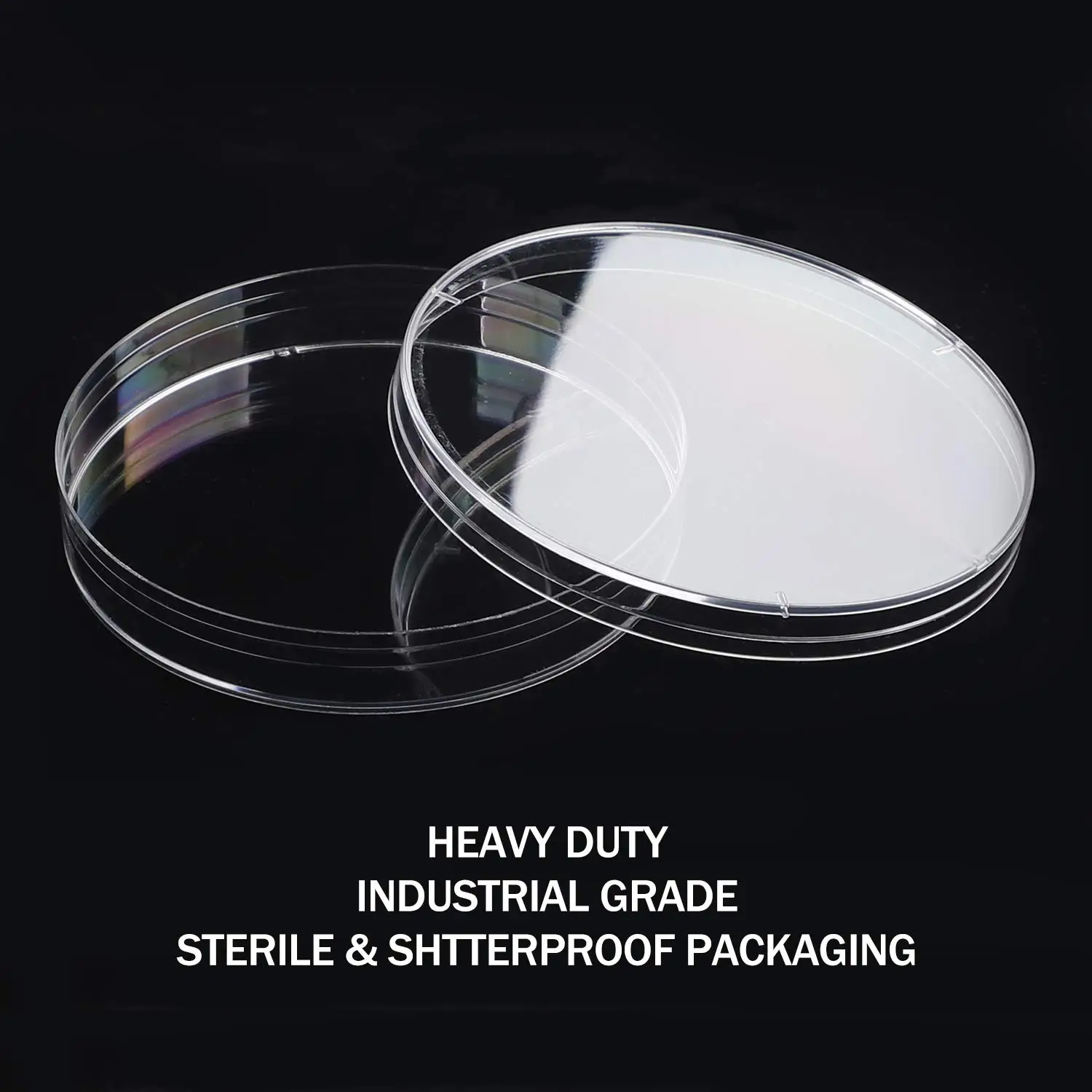  Sterilized Disposable Different Size Plastic 60mm 60x13 Sterile Petri