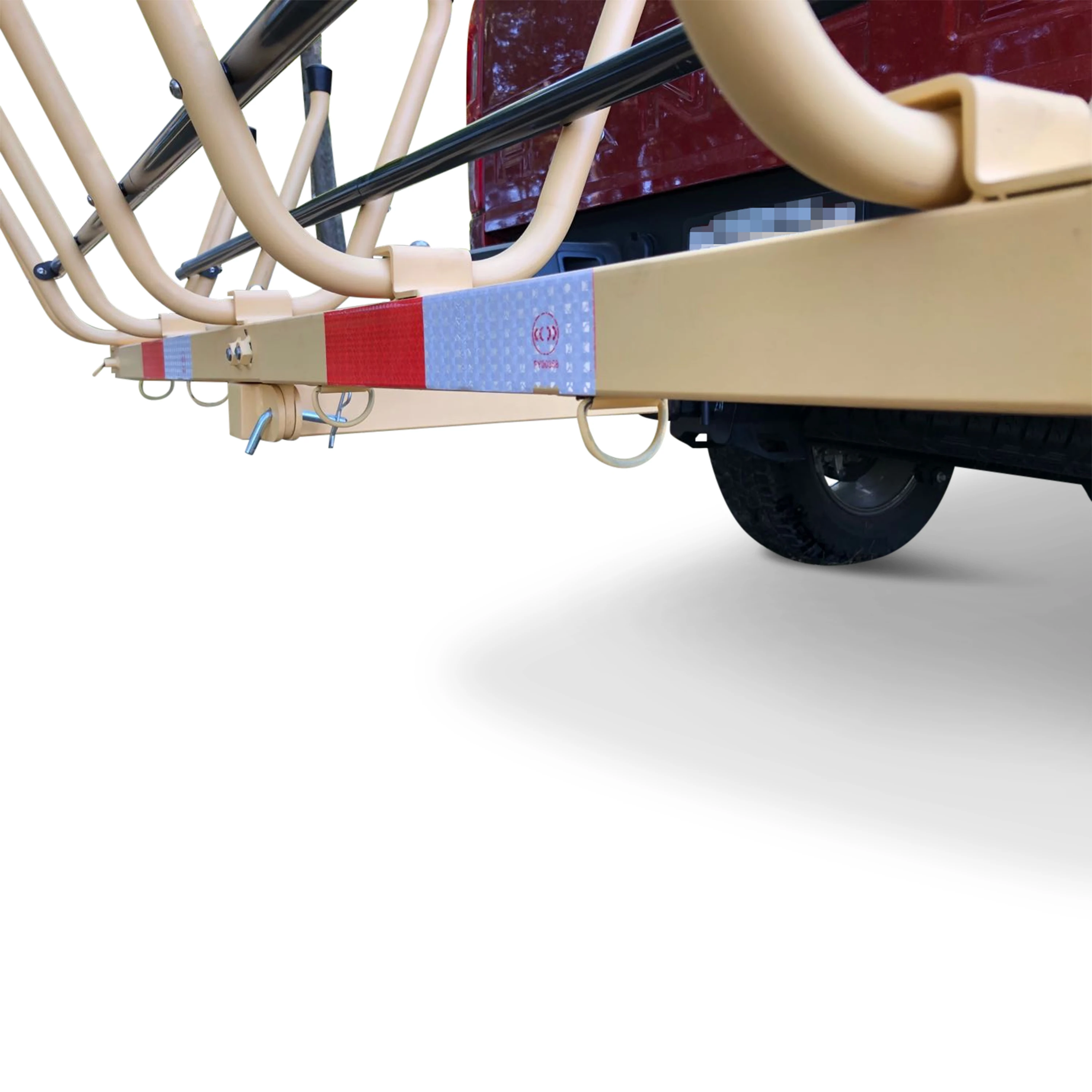 
New design rib cage conveyor for outdoor fast loading of car racks 