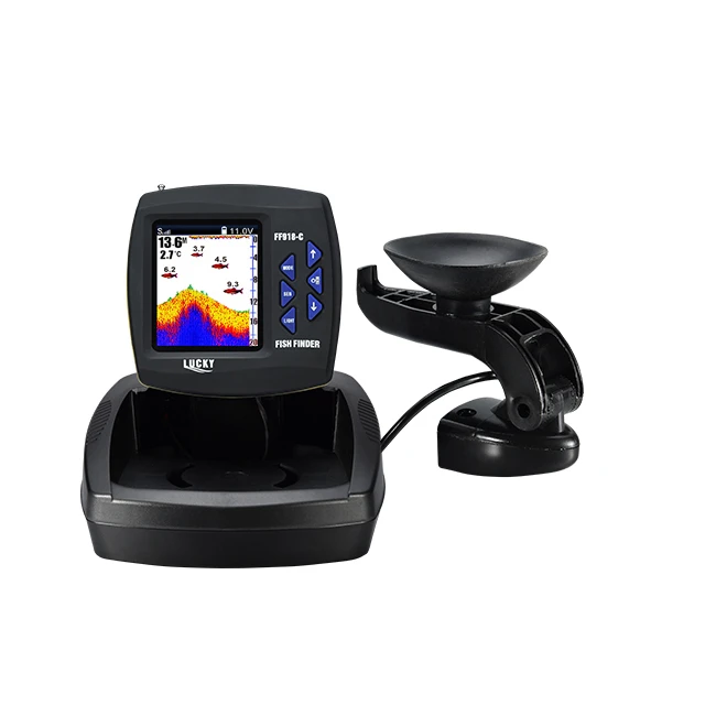 LUCKY FF918C-T Boat Fish Finder 180 Meters Depth Range