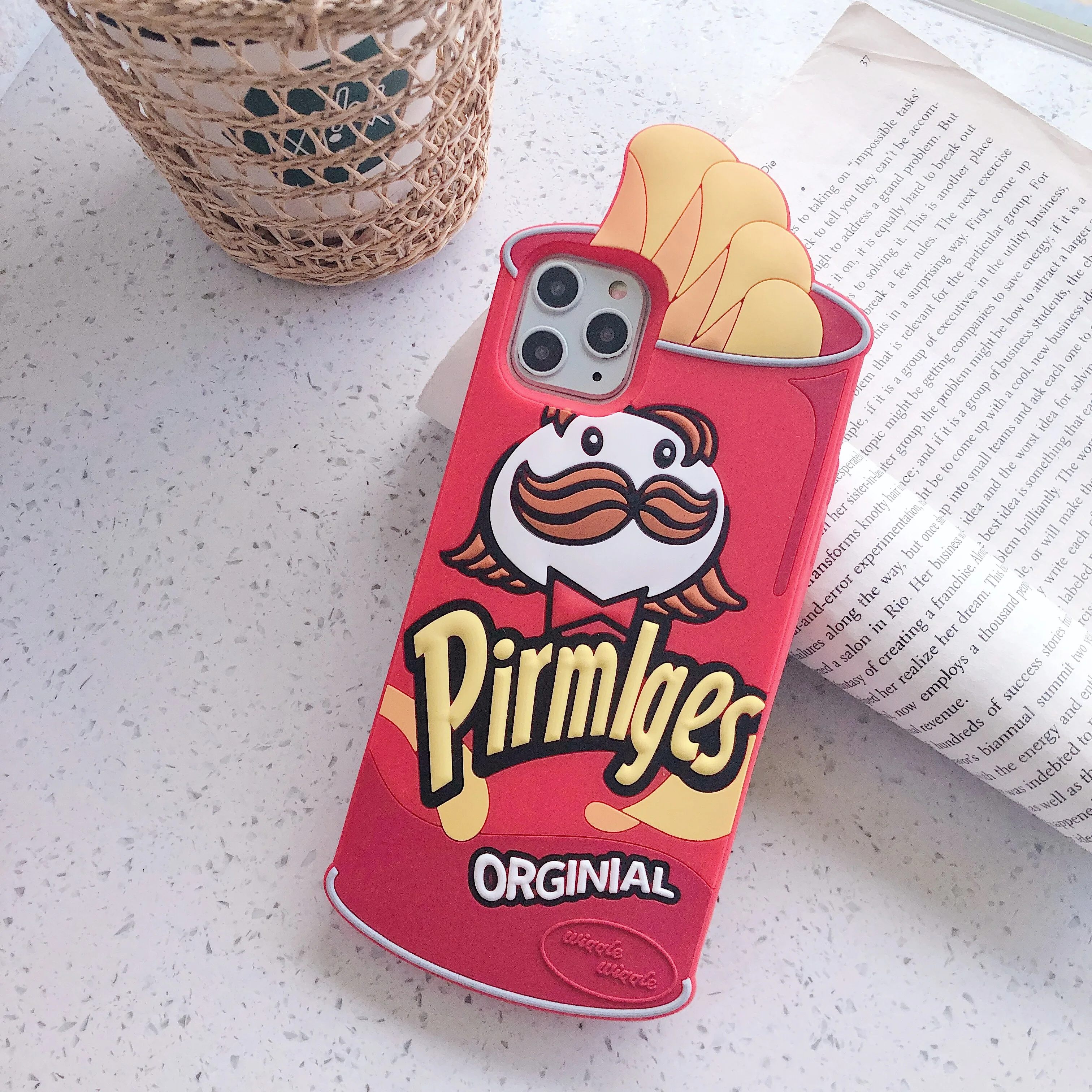 3D cute silicone case for iPhone 13 7Plus 3D Food case cover for iPhone 12PRO MAX X XR XS Max