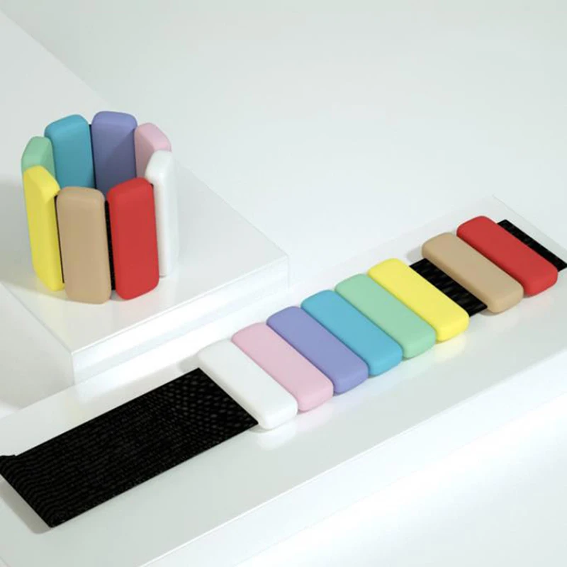 Изготовленные на заказ дизайнерские регулируемые силиконовые носимые утяжки для запястья и лодыжек