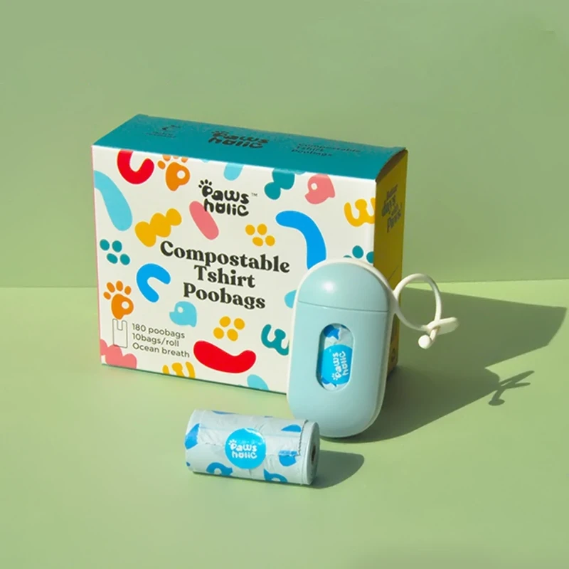 Cheap Biodegradable Disposable Diaper Bags Roll Dispenser Custom Plastic Baby Diaper Nappy Bag