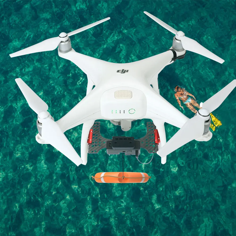 Метатель системы для DJI phantom 4 /DJI phantom 3 беспилотных летательных аппаратов для доставки прикорма и оснастки обручальное кольцо подарок доставить звездного неба крюк Метатель Дрон аксессуары