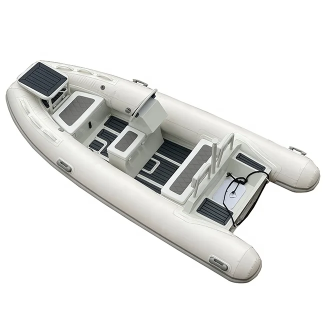  6 people 3.9 m V Shape Hypalon RIB390 Rescue Inflatable