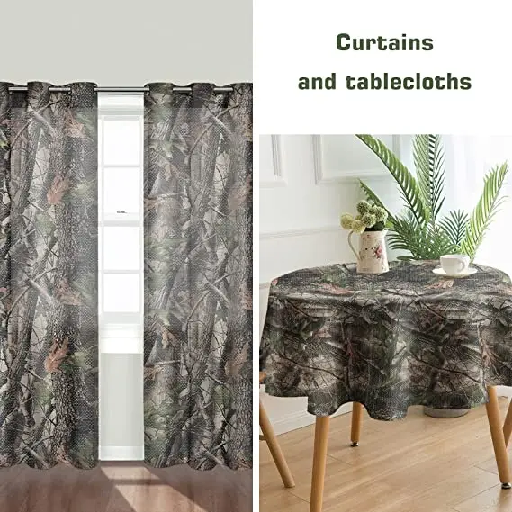 YRH Factory Large Waterproof Camping Tarp Camouflage PE Tarpaulin Tent Garage Sheet