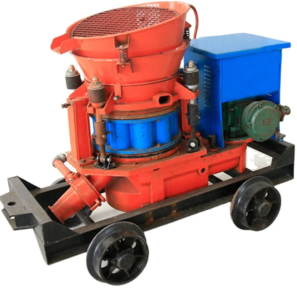 Дробеструйный бетонный сухой дробовик машина Gunite