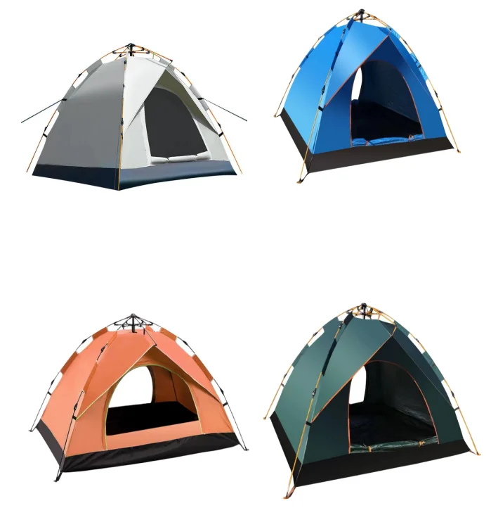 Factory custom Waterproof Automatic Tent Instant Pop Up Tent Family pop up tent for Camping Hiking Mountaineering