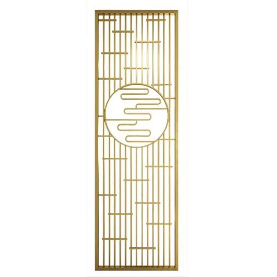 Metal Wall Partition Room Dividers Screens Decorative Stainless Steel Wholesale Hotel Restaurant Space CLASSIC Decor Art Style