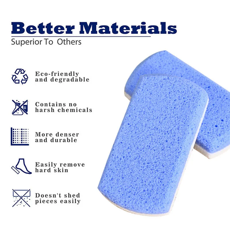 Factory sale 2 in 1 pumice stone rasp foot file callous remover pedicure care tool dead hard skin exfoliator feet scrubber