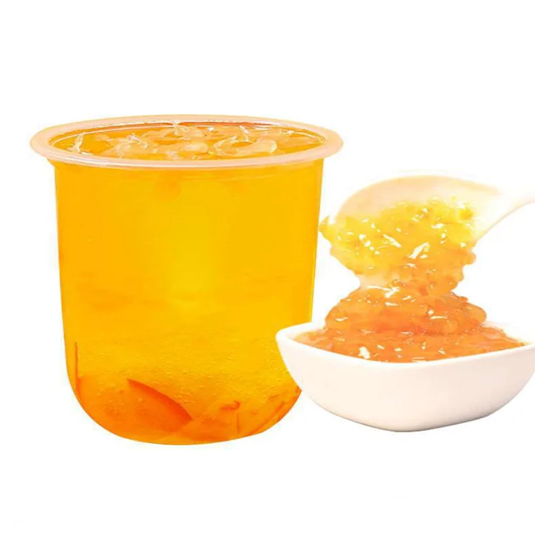 Tipack Factory Price High Barrier Food Grade Disposable Fruit Jelly Cups Plastic Containers