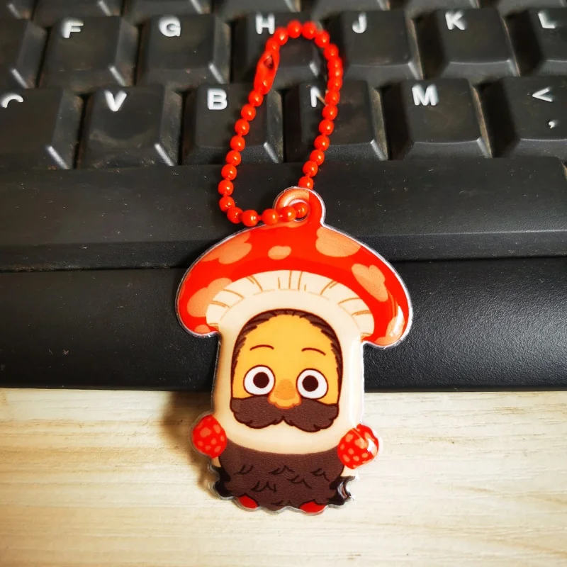 Hot Selling Custom Printed Double Side Anime Cute Women Soft Plastic Cool Custom PVC Puffy Keychain