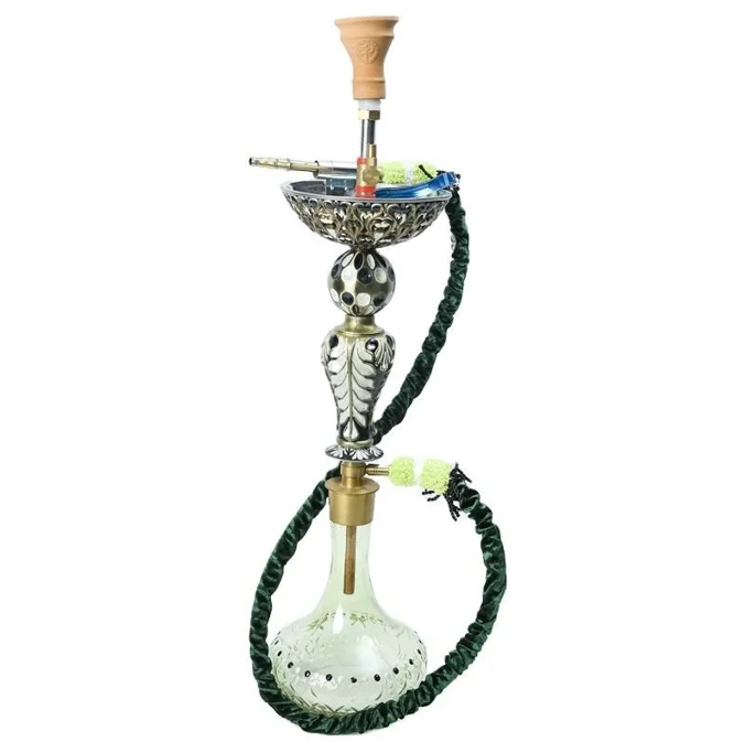 4 # Золотая река заводская Высококачественная ручка с изогнутым типом без ароматов большой кальян для путешествий