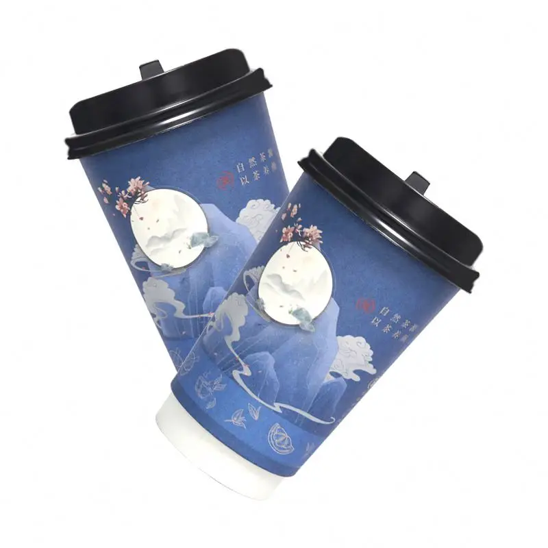 Popular Logo Coffee Cup, Coffee To Go Cup, Paper Cardboard Cup Designs