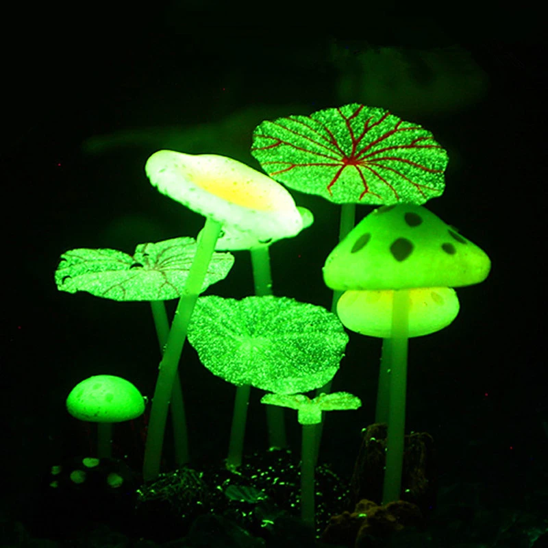 Aquarium Accessories Silicone Coral Aquarium Decoration Artificial Sucker Coral Fish Tank Plants Underwater Ornament Landscape
