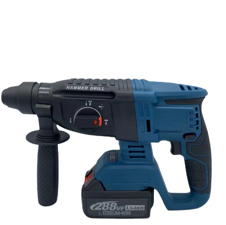Original  Lithium Battery Charging   Multi-function Impact Electric Cordless Rotary Hammer Drill