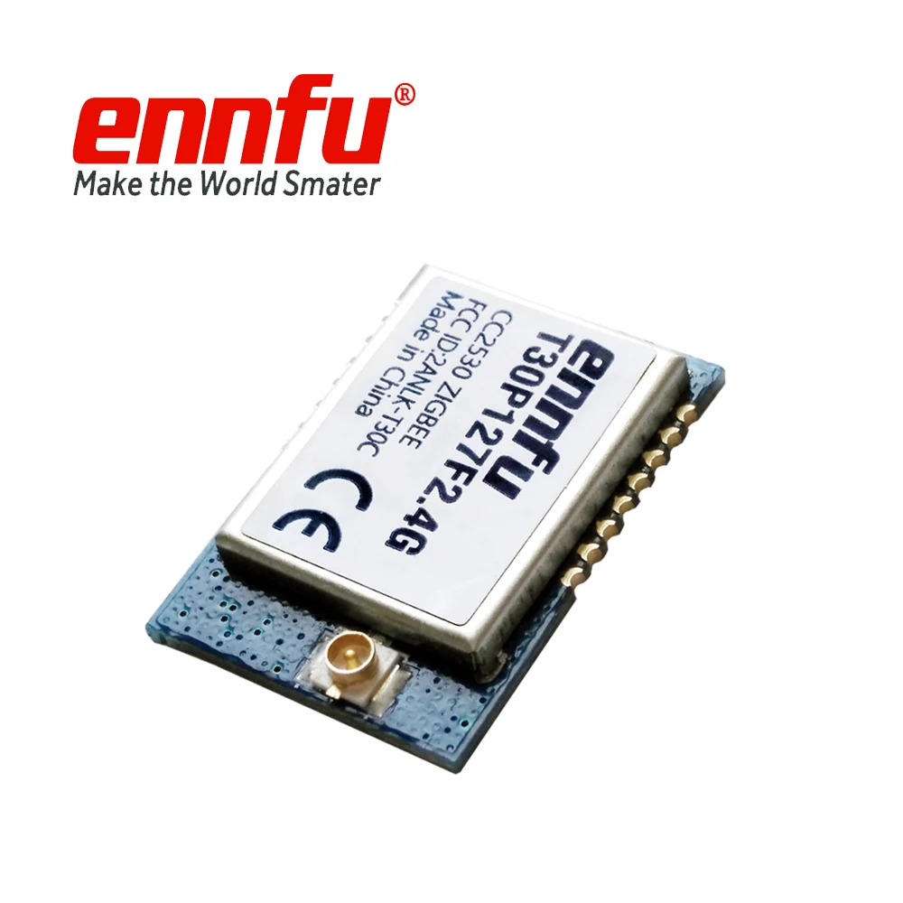  CC FCC Сертифицированный OEM T30P127F2.4G CC2530 запрограммированный Zigbee модуль для автоматизации умного дома с Zstack 3 0 или