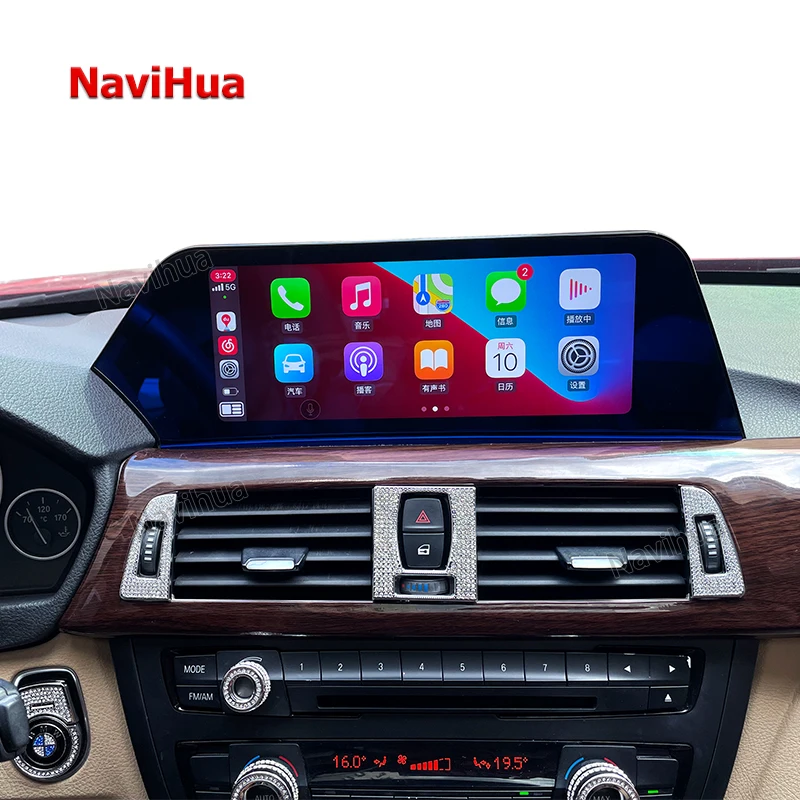 NAVIHUA IPS Inch Touch Screen Android Car Stereo Radio For BMW F30 3 4 Series NBT New Upgrade Multimedia GPS Navigation Monitor