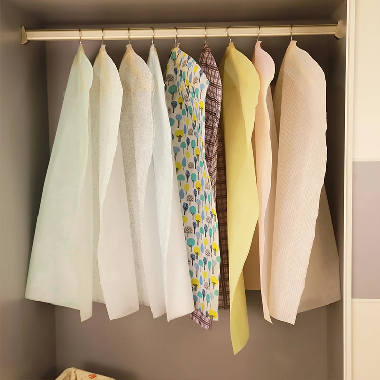Cheap Wholesale Moisture Proof Non Woven Dust Proof Cover Clothing Bags