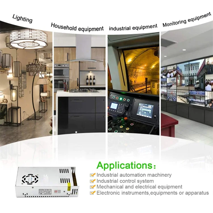 ac dc power supplies 5v 24v 2A 3A 5A 10A 12.5 amp 15A 20A 30a 40A 50 A 12v led switching power supply