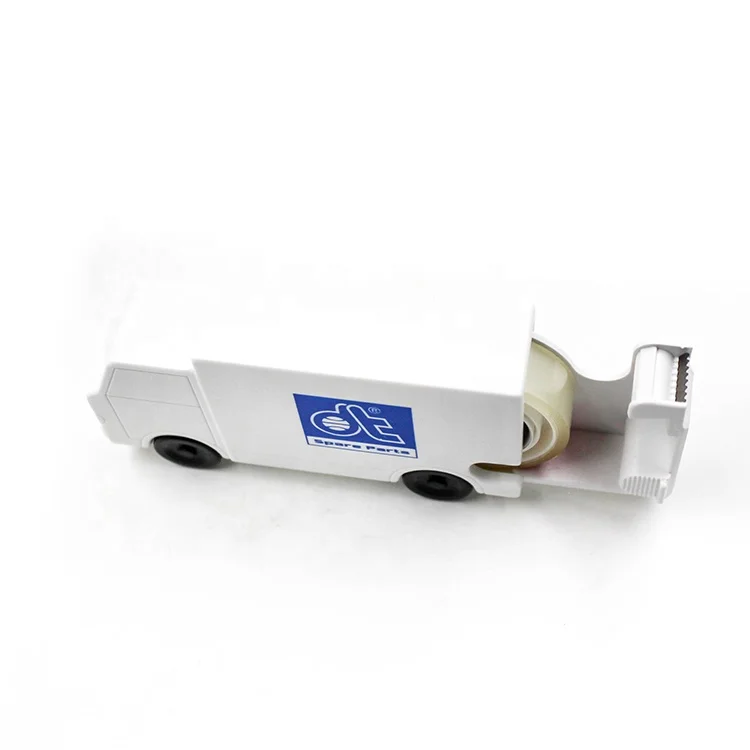  Customized logo Printing Car shape Mini Desktop Adhesive Tape