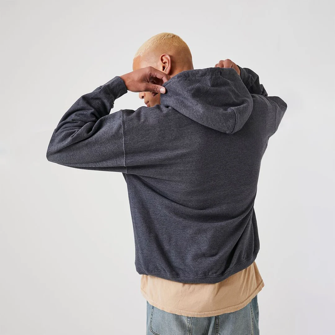 custom Breathable Cartoon Men Terry Windproof Printed Sustainable Hoodies