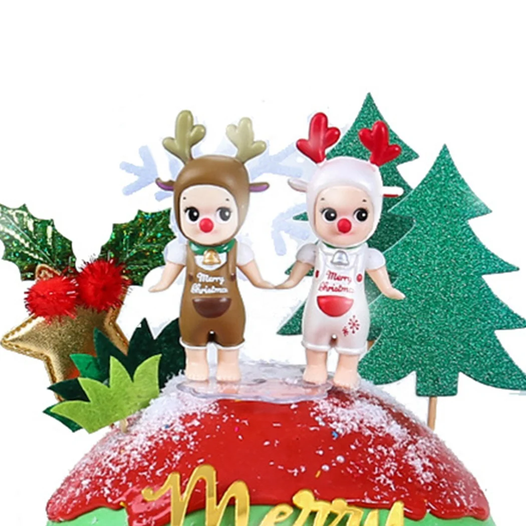 Customized PVC Cartoon Blind Box Toy Cute Baby Mini Toy For Christmas Decoration