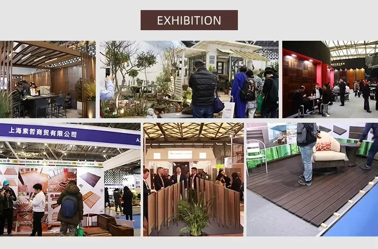 Anhui Supplier Wood Plastic Composite Single Sided Groove Solid WPC Decking Exterior Decorative Outdoor Flooring