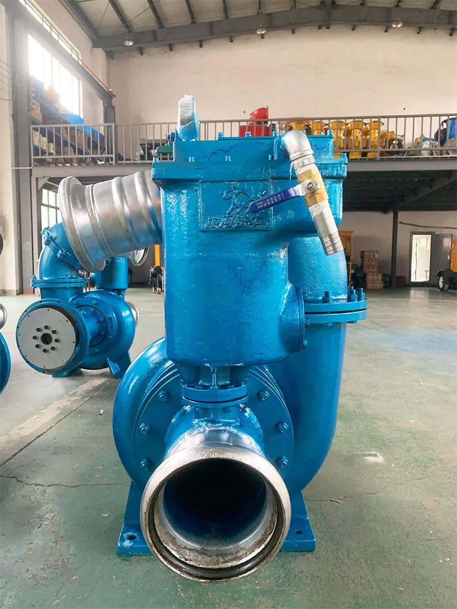 Easy to operate and intelligent diesel engine municipal engineering pump