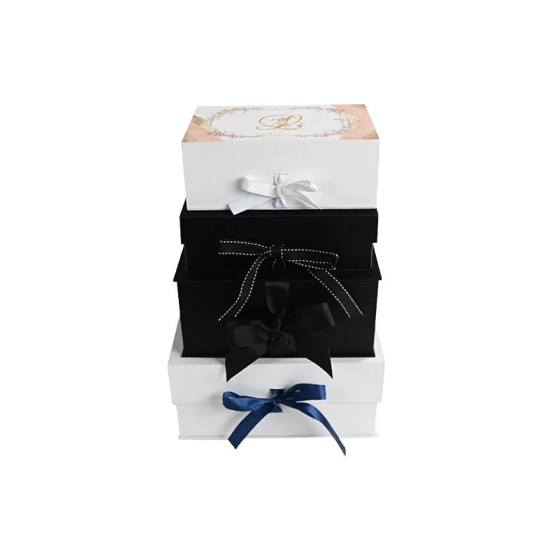 Cosmetic Box Packing With Magnetic Lid Celebrates Display Souvenir Gift Cardboard Clamshell Packaging Rigid Boxes