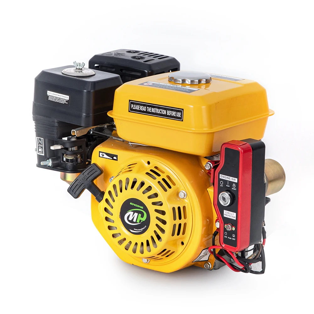 China brand low price small 5.5hp ohv motor petrol engine with gearbox