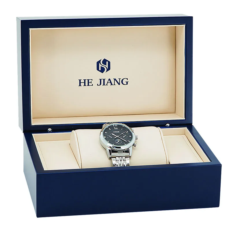 2020 Высококачественная деревянная коробка для часов, оптовая продажа от производителя