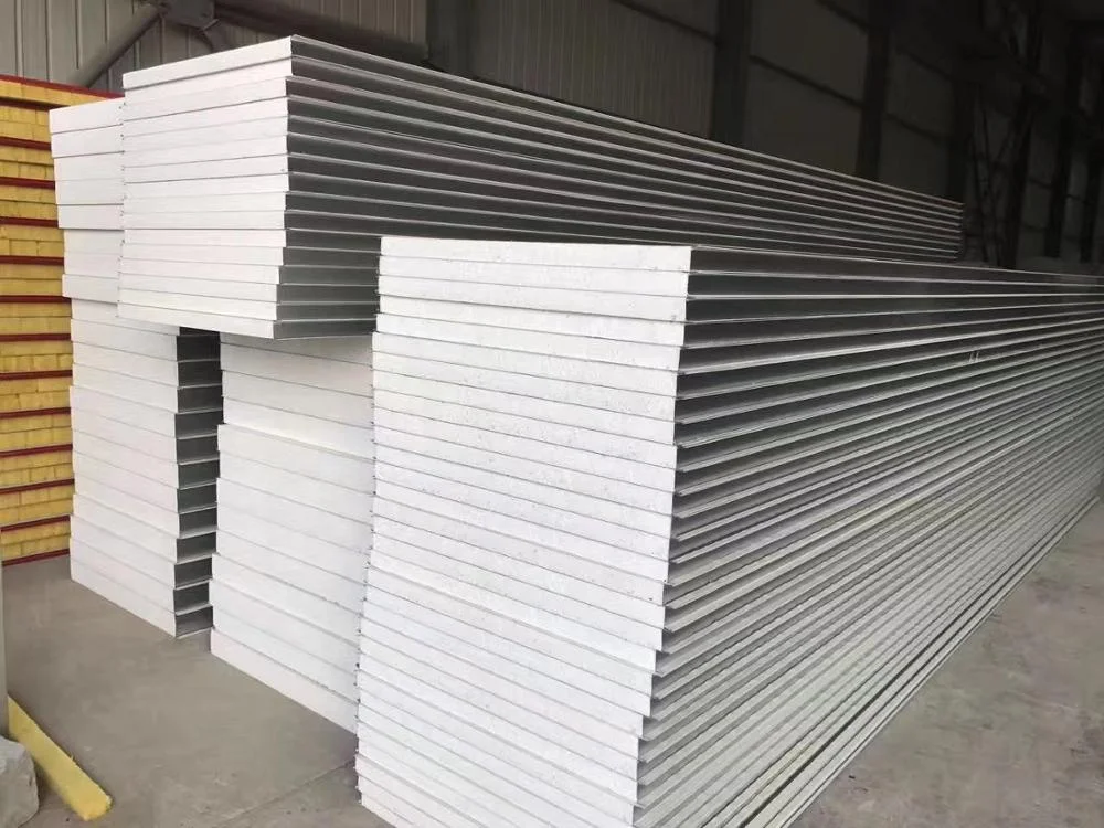 EPS Sandwich Panel Wall Insulation Polystyrene Metal Sound Insulation for Apartments