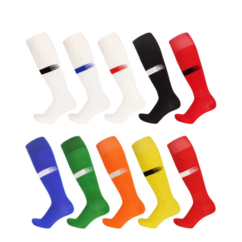 2023 Adult And Kids Sport Soccer Football Long Socks Polyester Breathable Socks Football