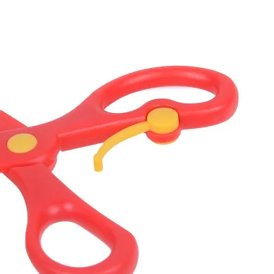 Art Craft Preschool Kids Training Stainless Steel Scissors Children Safety