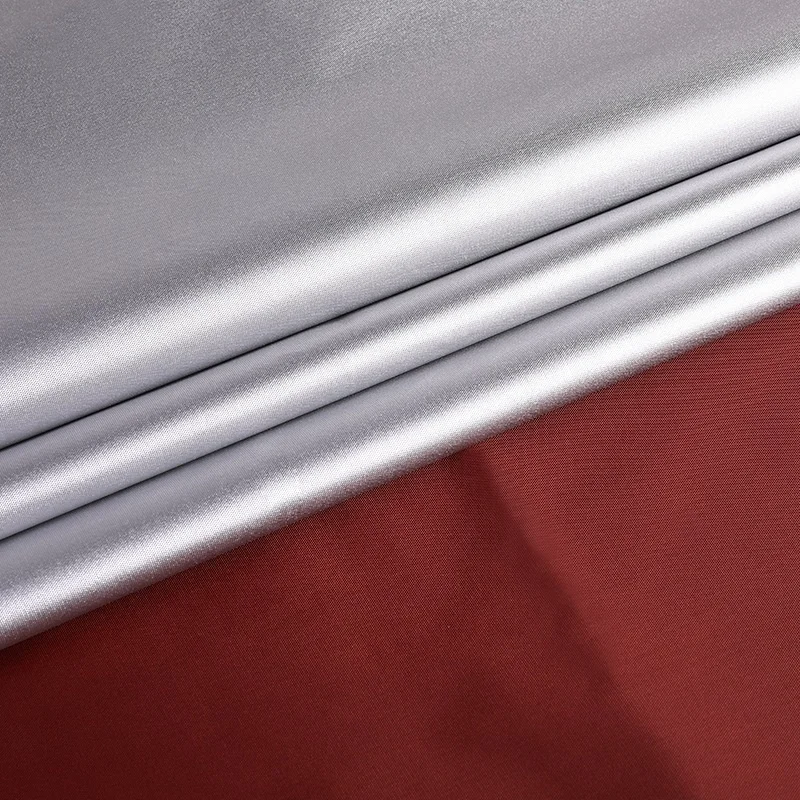 Tent Fabric 150D*150D Silver Coated Waterproof UV Resistant Polyester Oxford Fabric