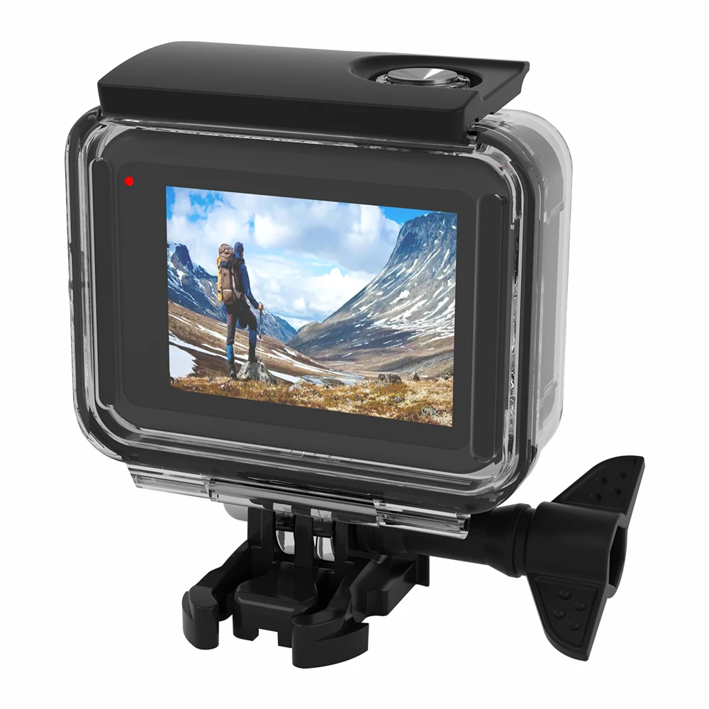  Водонепроницаемый чехол для Go pro Heros 8 Black Аксессуары подводной съемки глубина до 60