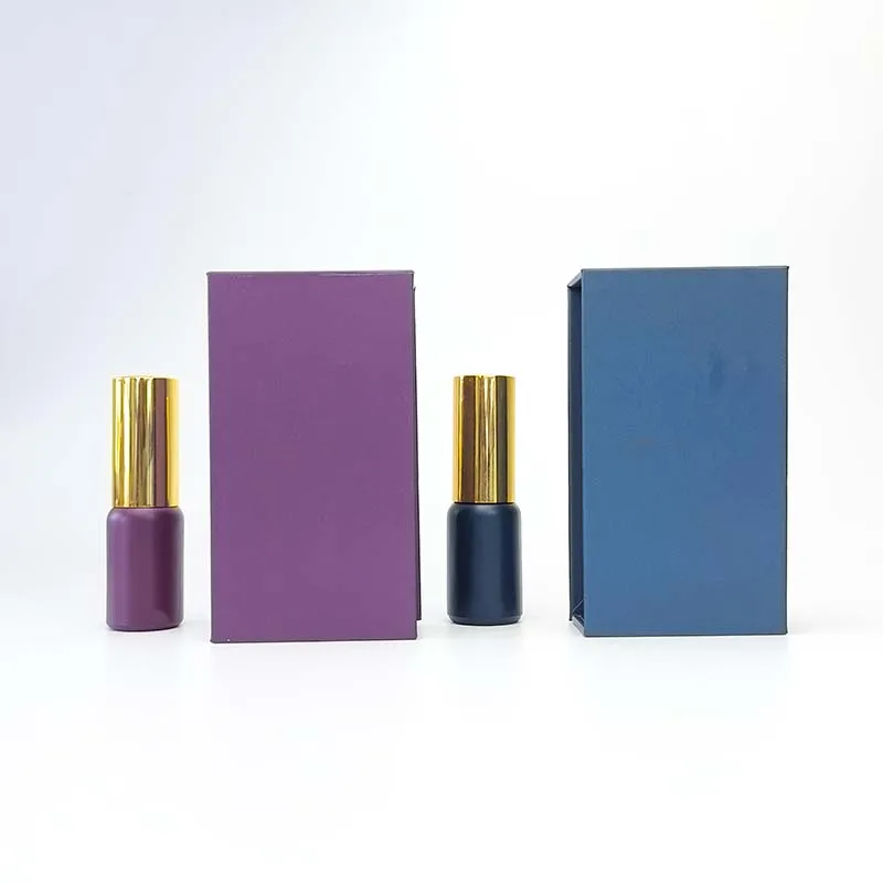 New 2024 hot sale luxury paper tube box paper Magnetic suction box for perfume essential oil Luxury advanced