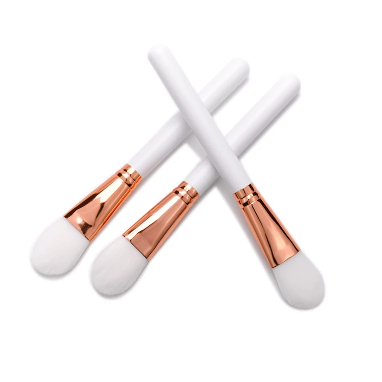 Beauty Liquid Foundation Makeup Brush Facial Wood Private Label Mask Brush