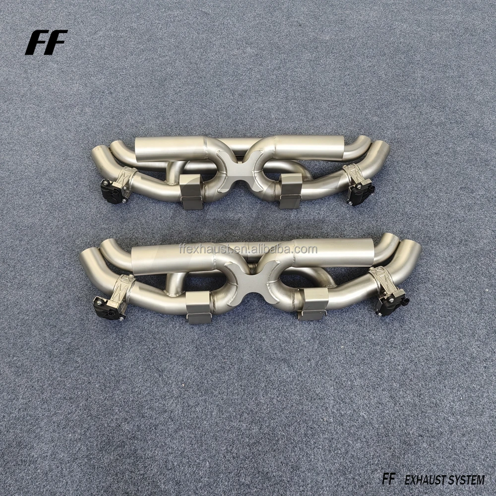 Stainless Steel Exhaust For Porsche 911 992 3.0T Carrera 4S Exhaust Valve Control Exhaust System