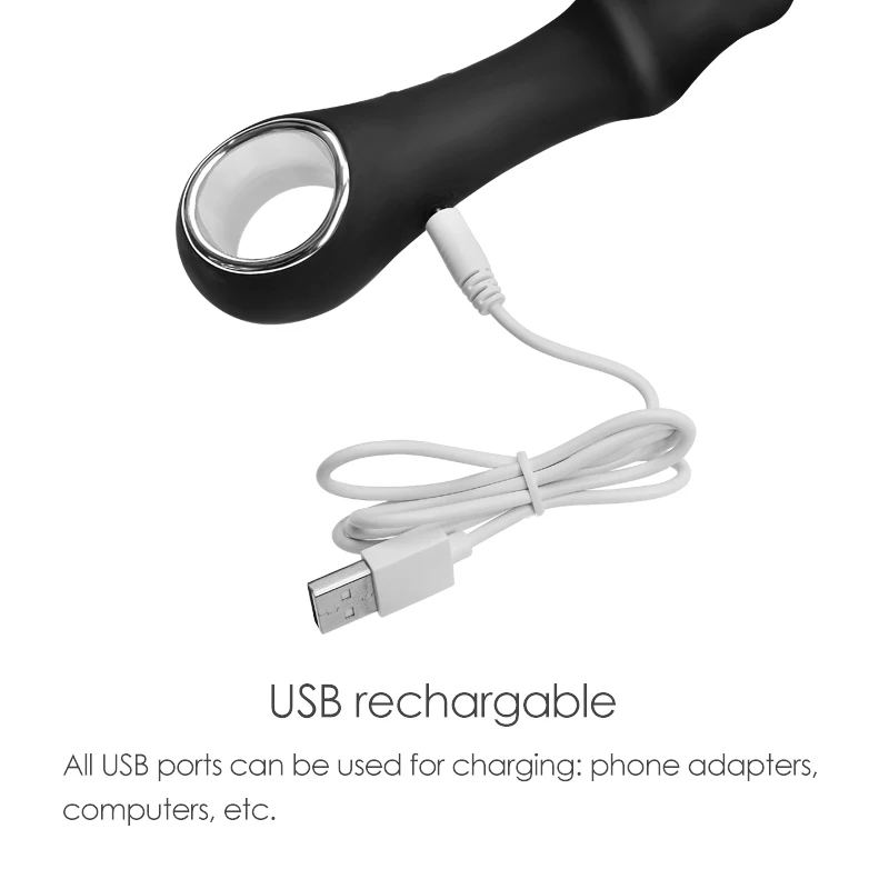 Силиконовая Анальная пробка с подогревом, секс-игрушки, Вибрирующая Анальная пробка, USB перезаряжаемая, 10 режимов вибрации