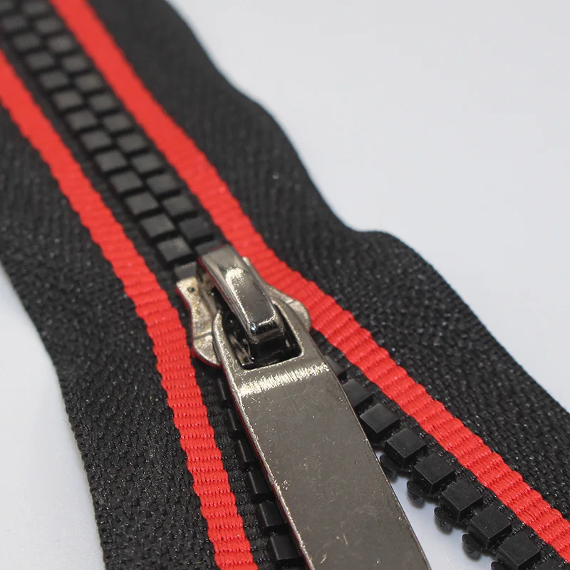 open end #5 resin zip 80cm Coat Zipper