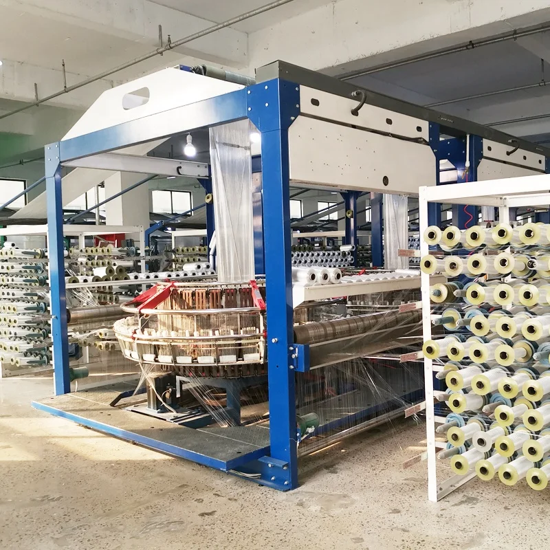 4 Shuttle Circular Weaving Loom Pp Woven Sack Making Machine