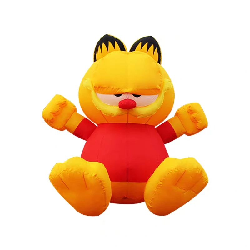 Индивидуальная большая модель церемонии открытия Garfield Totoro flamingo мультяшная надувная Рекламная по индивидуальному заказу