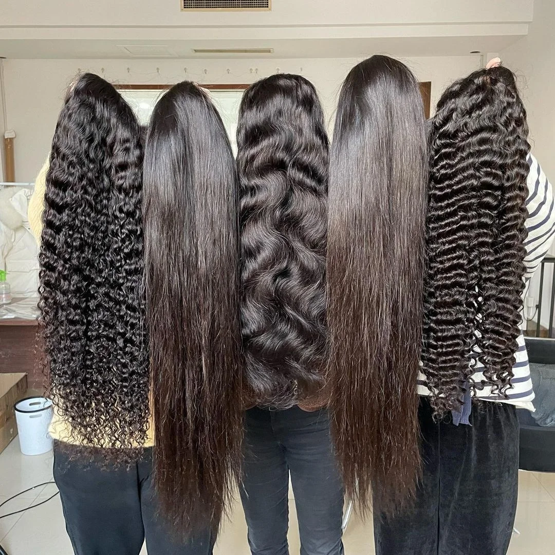 KBL skin like 13*4 hd lace frontal wigs vendors, 250% 180% 150% density  wigs human hair lace front Brazilian hair wig