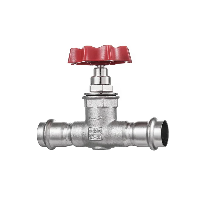 304 Stainless Steel Press Gate Valve stop valve DN100 Press fitting Control Spiral Water double press Gate Valves